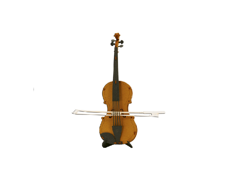 3D papir modell "Fiolin"