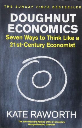 Omslag: Doughnut economics ; Doughnut economics av Kate Raworth