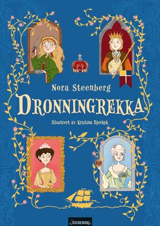 Omslag: Dronningrekka av Nora Steenberg