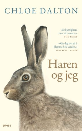 Omslag: Haren og jeg av Chloe Dalton