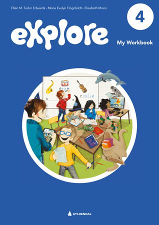 Omslag: Explore 4, 2. utg. av Ellen M. Tudor Edwards