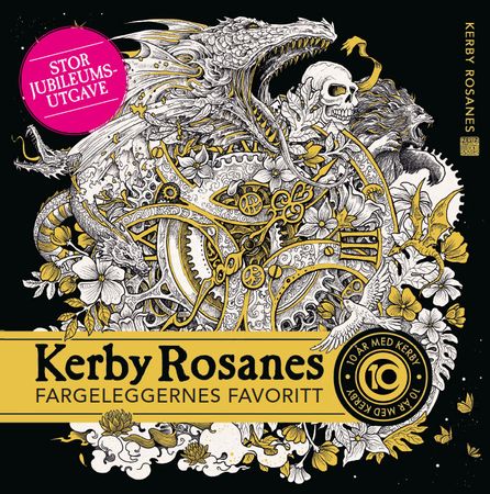 Kerby 10 årsjubileum (fargelegging)