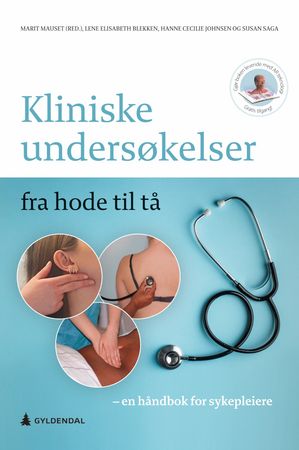 Omslag: Kliniske undersøkelser fra hode til tå av Lene Elisabeth Blekken