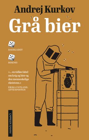 Omslag: Grå bier av Andrij Kurkov