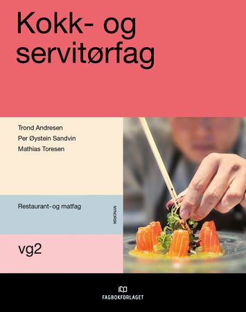 Omslag: Kokk- og servitørfag av Trond Andresen