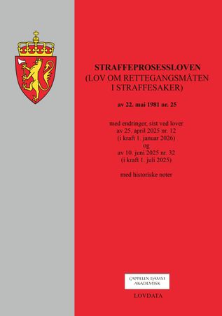 Straffeprosessloven