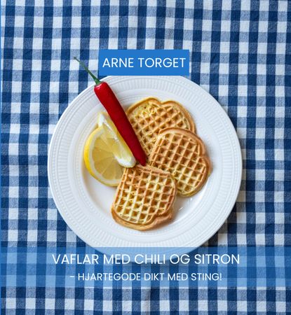 Vaflar med chili og sitron