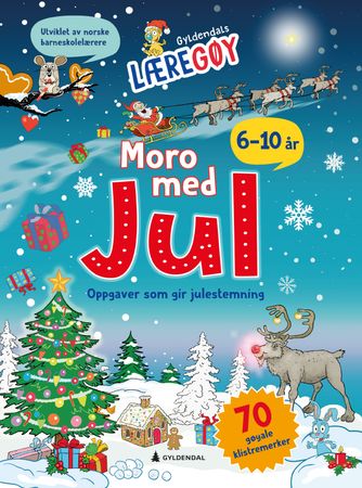 Omslag: Moro med jul av Tonje Vibokt Vikstvedt