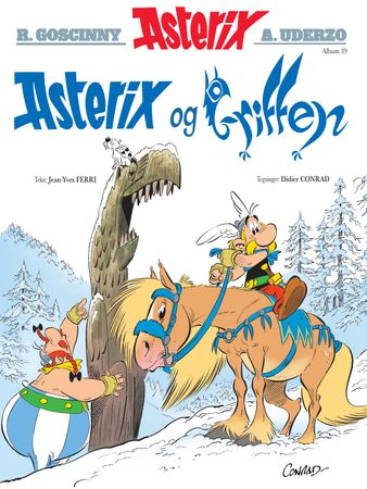 Omslag: Asterix og griffen av Jean-Yves Ferri