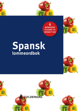 Omslag: Spansk lommeordbok av Signe Flydal Blichfeldt