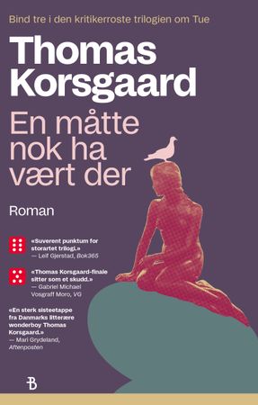 Omslag: En måtte nok ha vært der av Thomas Korsgaard