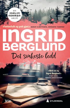 Omslag: Det svakeste ledd av Ingrid Berglund