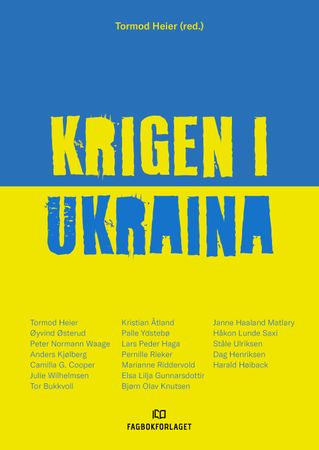 Omslag: Krigen i Ukraina av Tormod Heier