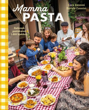 Omslag: Mamma pasta av Davide Zannini
