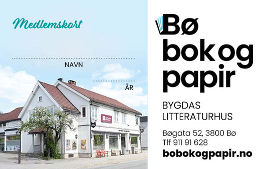 Medlemskort til litteraturhuset