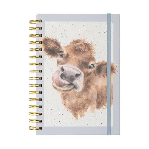 Wrendale Designs 'Mooo' Cow A5 Notebook