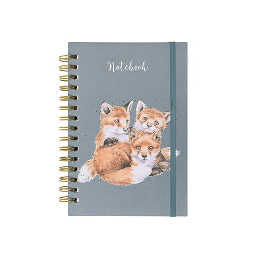Wrendale Designs 'Snug As A Cub' Fox A5 Notebook