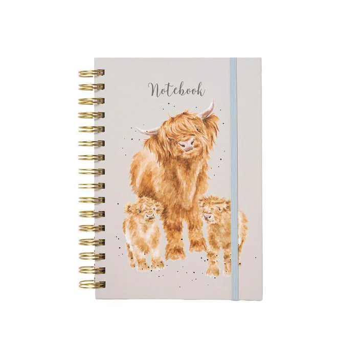 A5 Notebook Wrendale Designs 'Highland Coo' Highland Cow