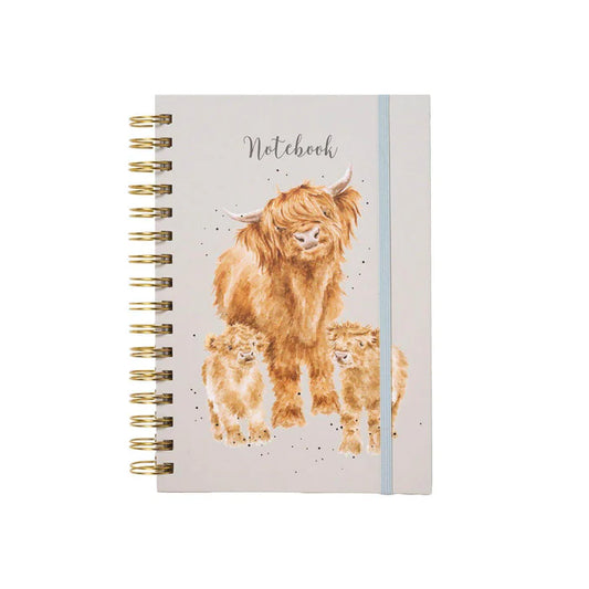 A5 Notebook Wrendale Designs 'Highland Coo' Highland Cow