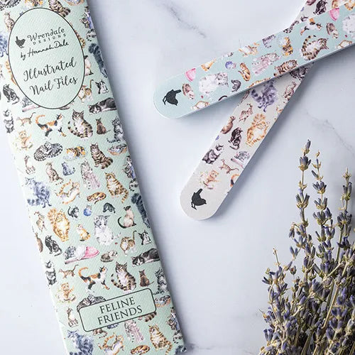 Wrendale Designs 'Feline Friends' Cat Nail File Set