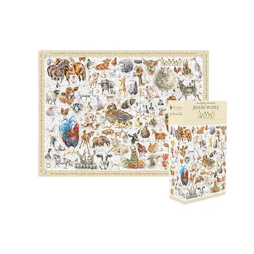 Wrendale Designs 'Farmyard Friends' Puslespill