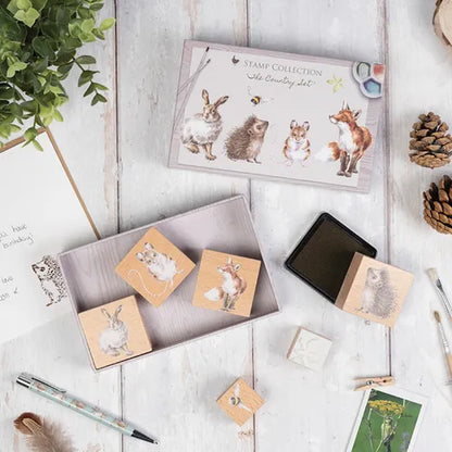 Wrendale Designs The Country Set Ink Stamp Set