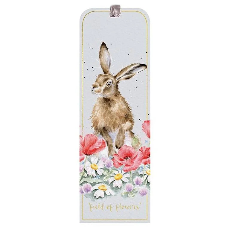 Wrendale Designs 'Field of Flowers' Hare Bookmark