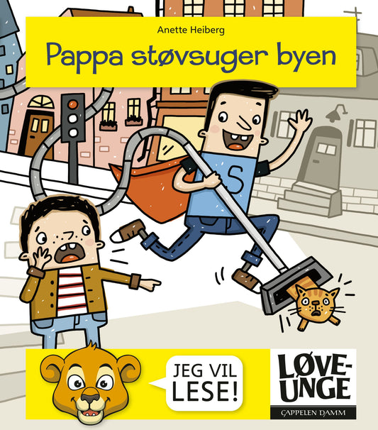 Pappa støvsuger byen