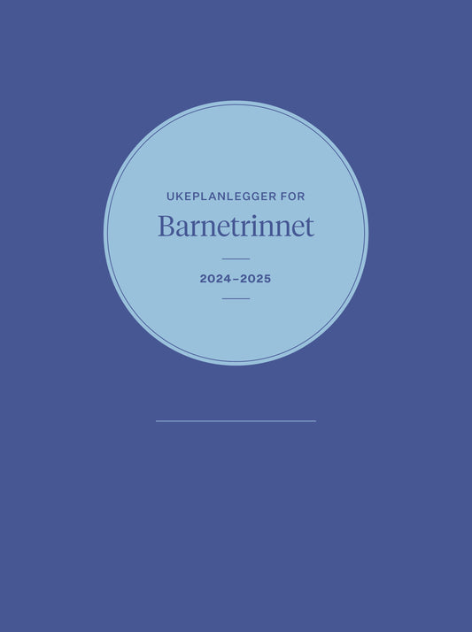 Ukeplanlegger for barnetrinnet 2024-2025