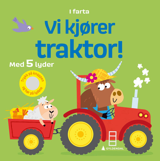 Vi kjører traktor