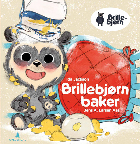 Brillebjørn baker