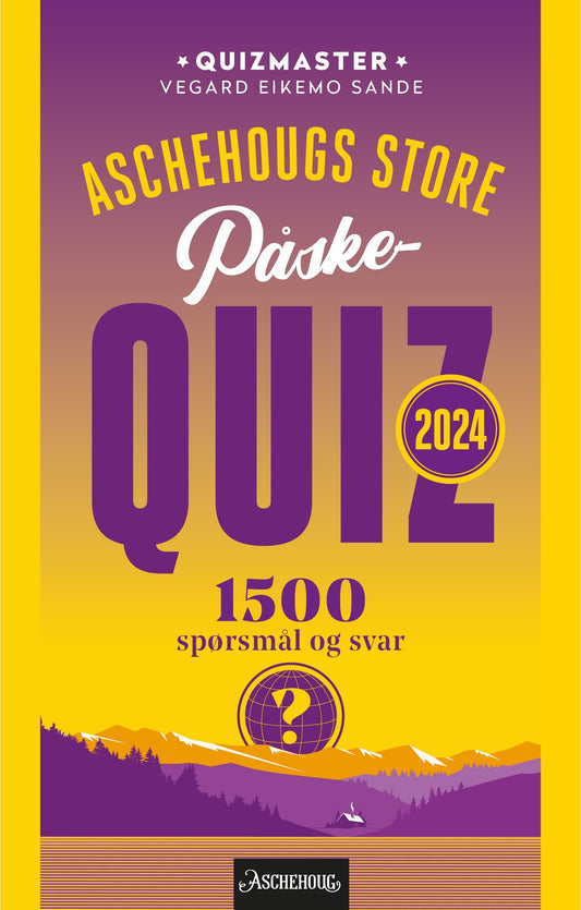 Aschehougs store påskequiz 2024