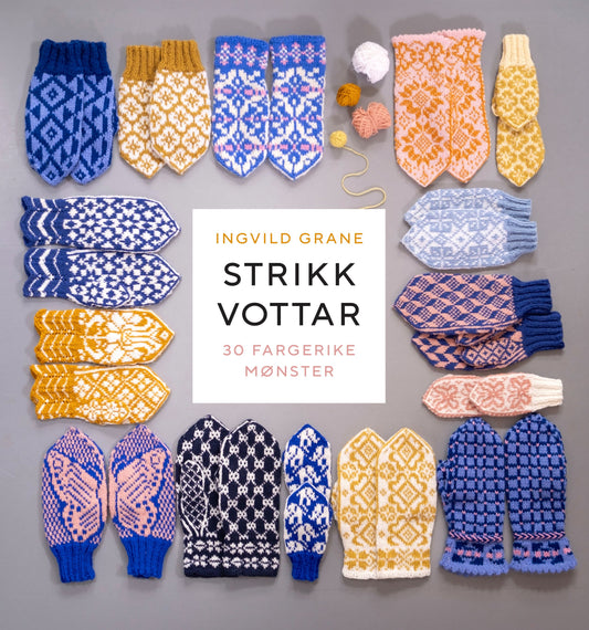 Strikk vottar