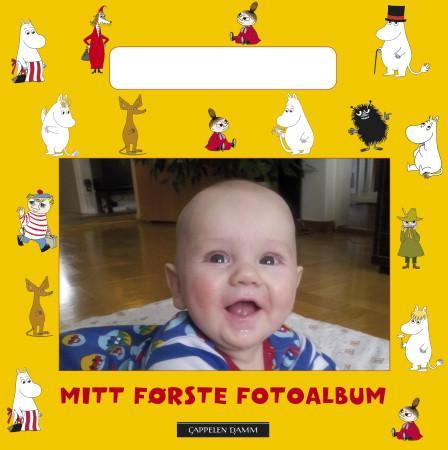 Mitt første fotoalbum. Barnas eget fotoalbum med Mummitrollet-illustrasjoner