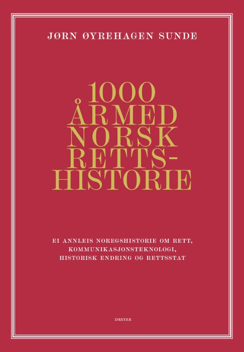 1000 år med norsk rettshistorie