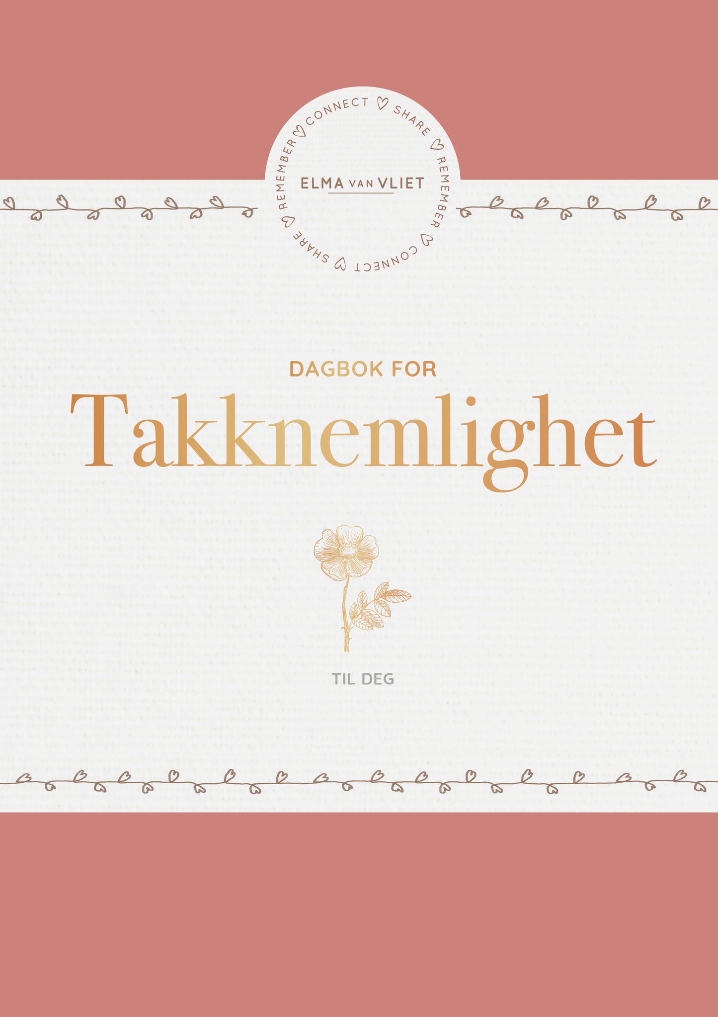 Dagbok for takknemlighet. Til deg