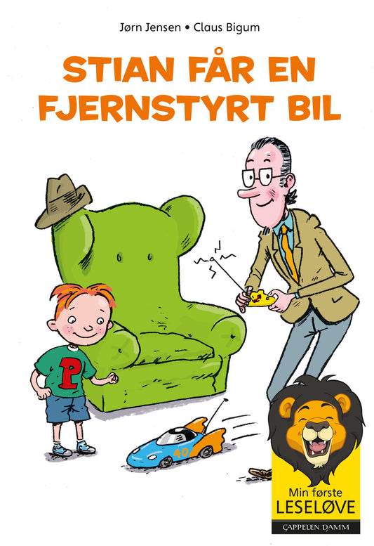 Stian får en fjernstyrt bil