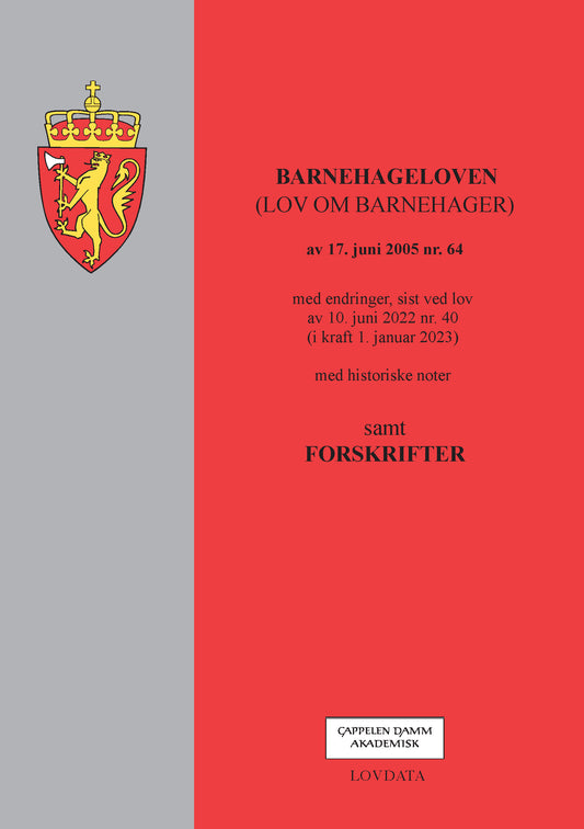 Barnehageloven