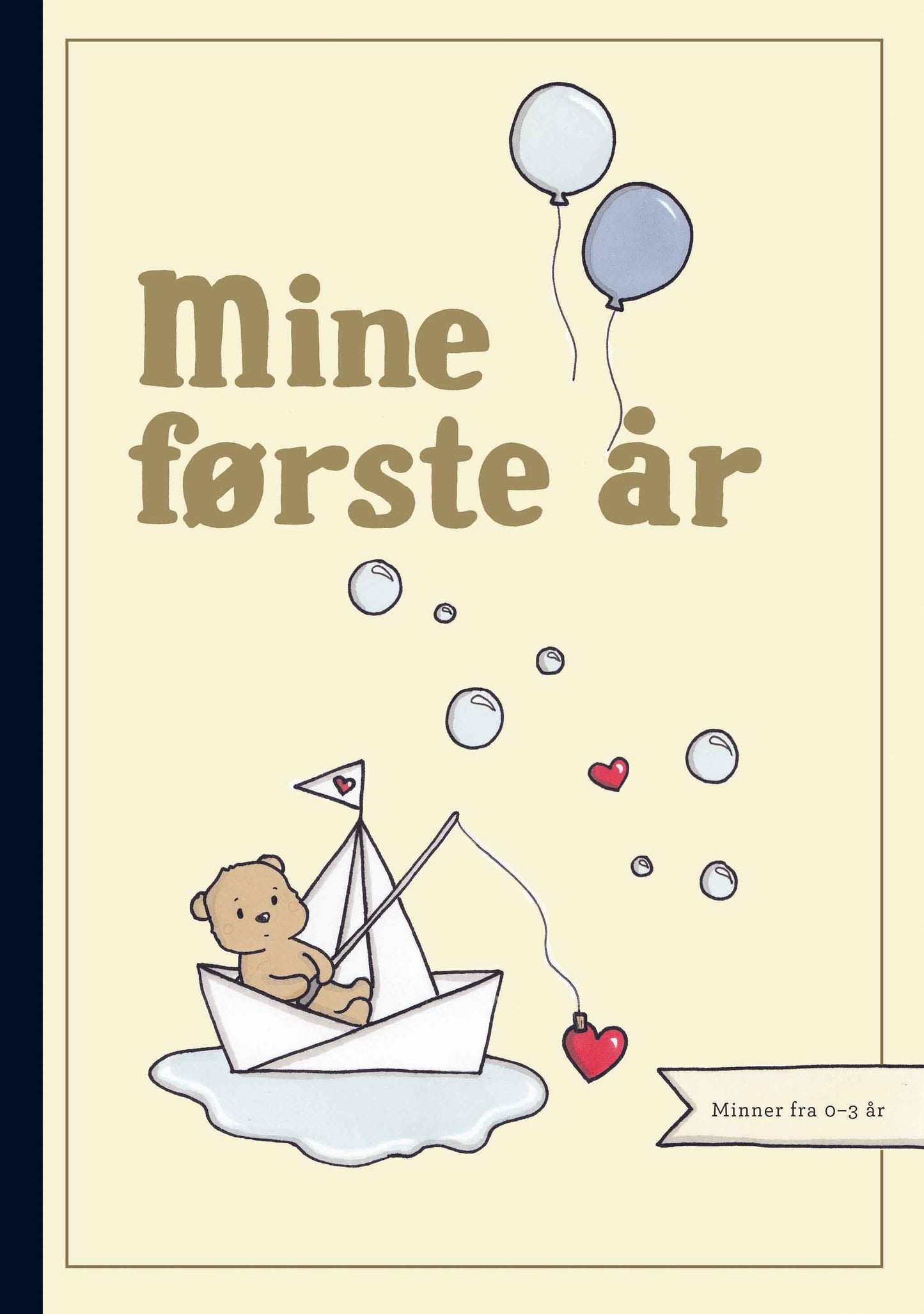 Mine første år. Gul