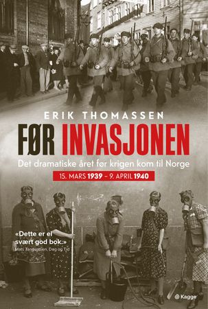Omslag: Før invasjonen av Erik Thomassen