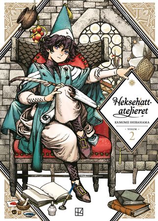 Omslag: Heksehatt-atelieret av Kamome Shirahama