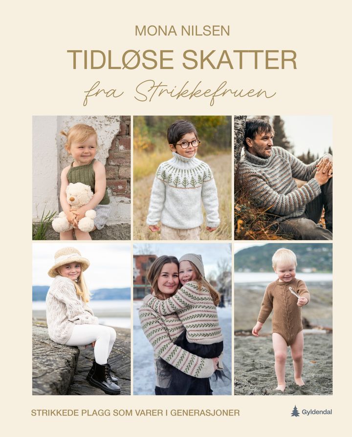 Tidløse skatter fra Strikkefruen: strikkede plagg som varer i generasjoner