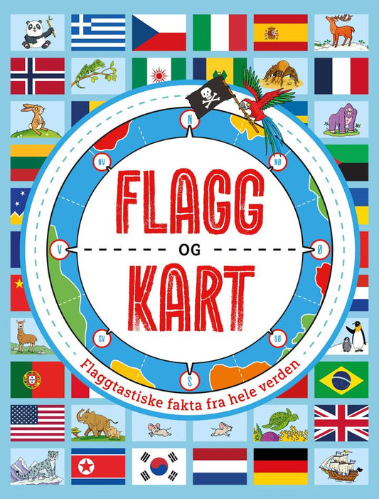 Flagg og kart: flaggtastiske fakta fra hele verden