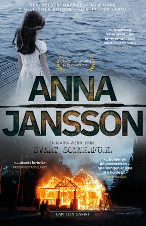Omslag: Svart sommerfugl av Anna Jansson