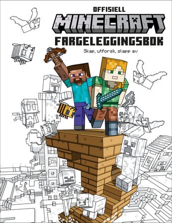 Offisiell Minecraft fargeleggingsbok