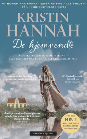 Omslag: De hjemvendte av Kristin Hannah
