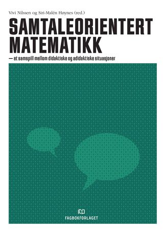 Omslag: Samtaleorientert matematikk av Vivi Nilssen