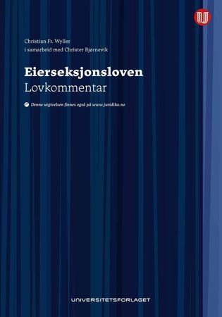 Omslag: Eierseksjonsloven av Christer Bjørnevik