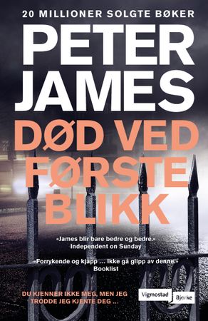 Omslag: Død ved første blikk av Peter James