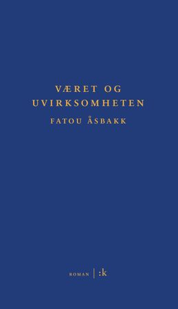 Omslag: Været og uvirksomheten av Fatou Åsbakk